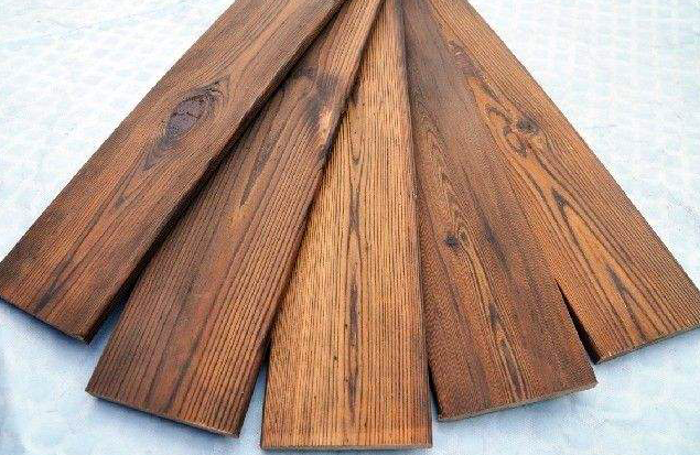 炭化木材加工